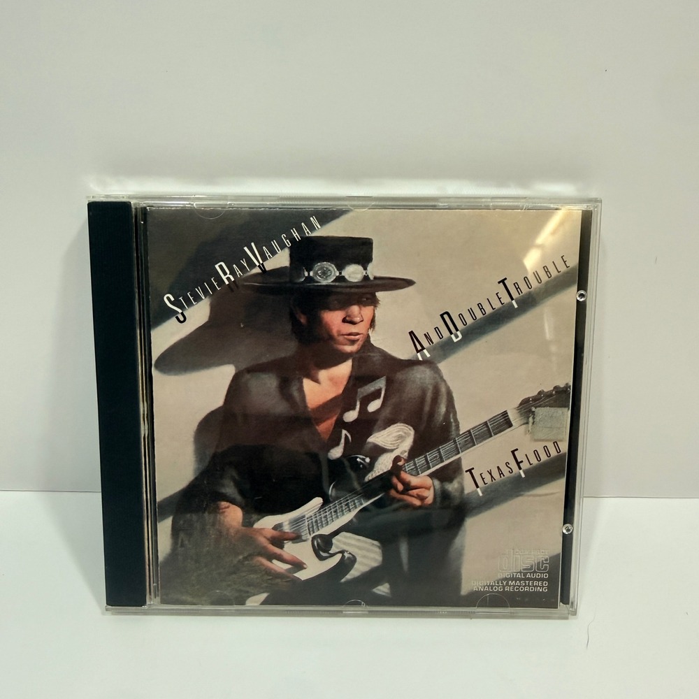 Stevie Ray Vaughan Texas Flood CD Album Epic EK 38734 Blues Rock Japan Pressing